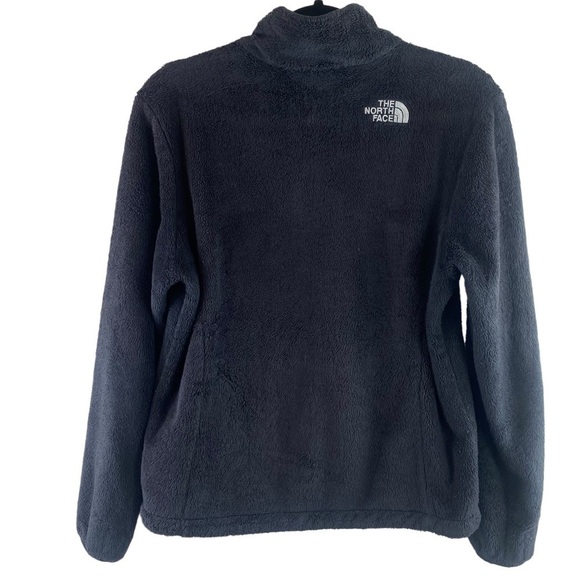 THE NORTH FACE Women’s Fuzzy Fleece Black Full Zip Jacket Size Small - Picture 2 of 7